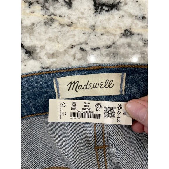 Madewell The Tall Perfect Vintage Jean Denman Wash Size 29T - Picture 10 of 12